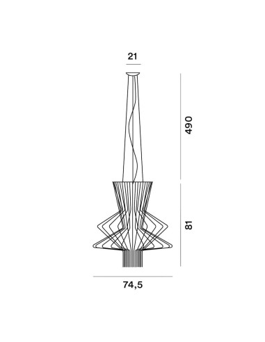Leuchte Allegro Foscarini | betz-designmöbel.ch.