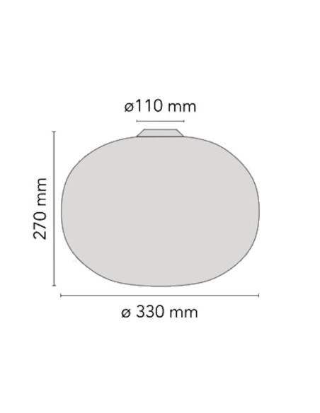 Deckenleuchte Glo-Ball C1+2 von Flos | betz-designmöbel.ch