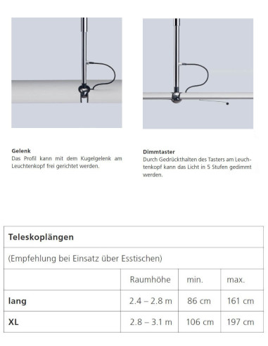 Hängeleuchte LET H von Baltensweiler | betz-designmöbel.ch