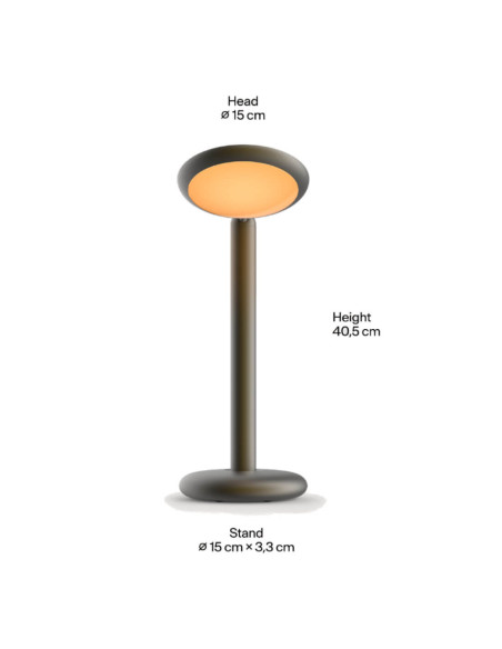 Tischleuchte Parrot Table von GRAU | betz-designmöbel.ch