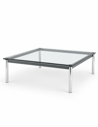 Beistelltisch 10 Table en tube basse, LC10-P, 140x140 von Cassina