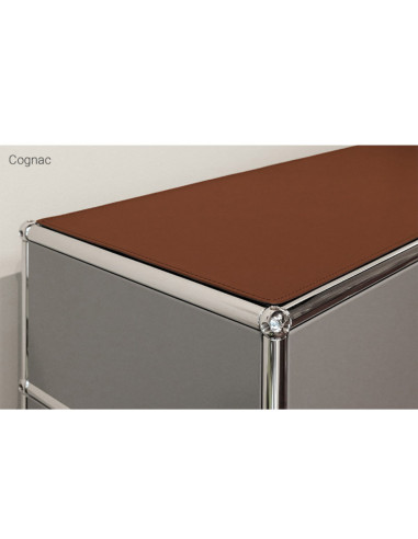 Lederauflage secretaire  für Möbel von USM von Leather on Top | betz-designmoebel.ch