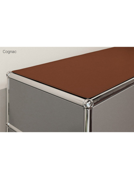 Lederauflage secretaire  für Möbel von USM von Leather on Top | betz-designmoebel.ch