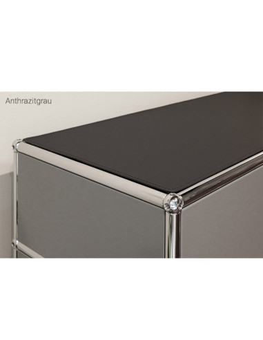 Lederauflage für Möbel von USM von Leather on Top inside | betz-designmoebel.ch
