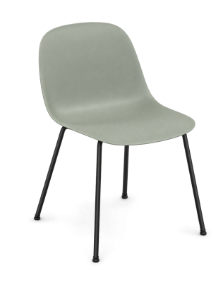 Stuhl Fiber Side Chair Tube Base von Muuto Ausstellungsstück