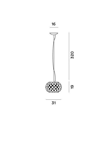 Pendelleuchte Caboche Plus von Foscarini