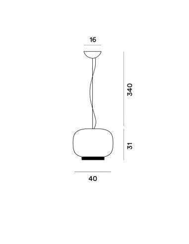 Leuchte Chouchin Foscarini | betz-designmöbel.ch.