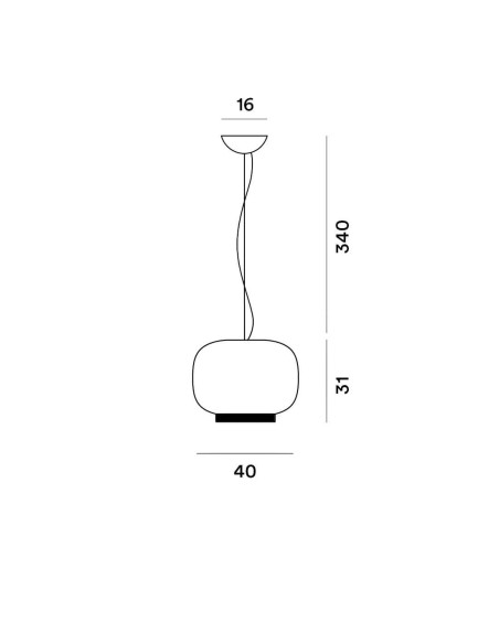 Leuchte Chouchin Foscarini | betz-designmöbel.ch.