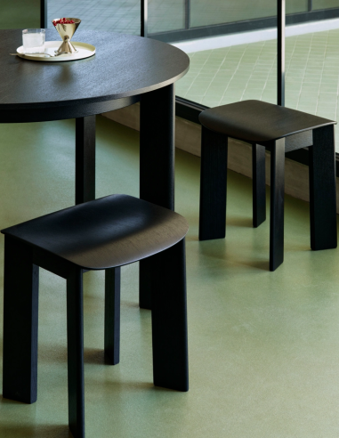 Tisch Chisel 25 Table round von HAY | betz-designmoebel.ch