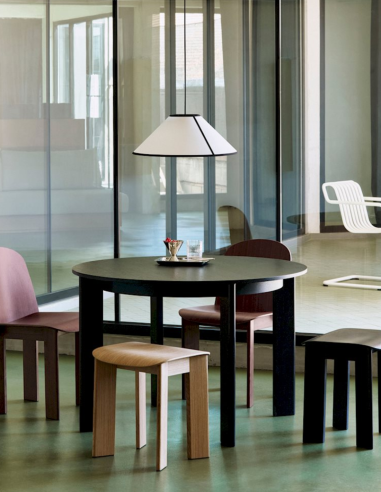 Tisch Chisel 25 Table round von HAY | betz-designmoebel.ch