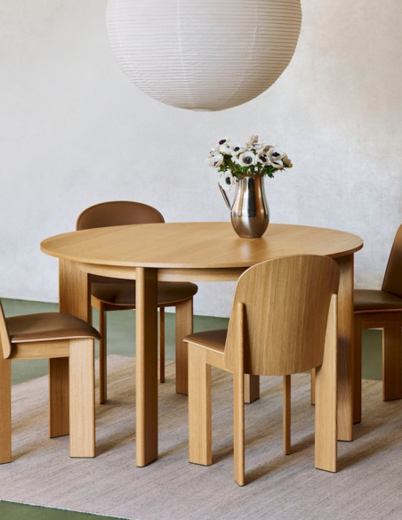 Tisch Chisel 25 Table round von HAY | betz-designmoebel.ch