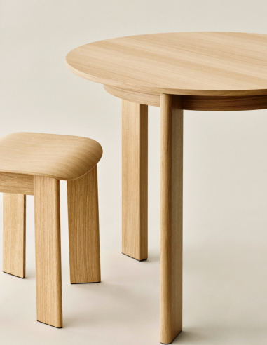 Tisch Chisel 20 Table round von HAY | betz-designmoebel.ch