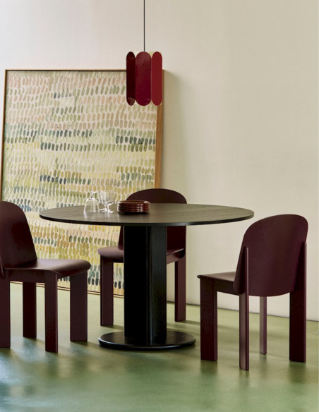 Säulentisch Chisel 29 Table round von HAY