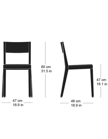 Stuhl miro 6-403 Horgenglarus | betz-designmoebel.ch