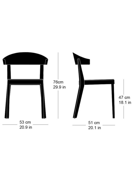 Stuhl klio 3-353 von Horgenglarus | betz-designmoebel.ch