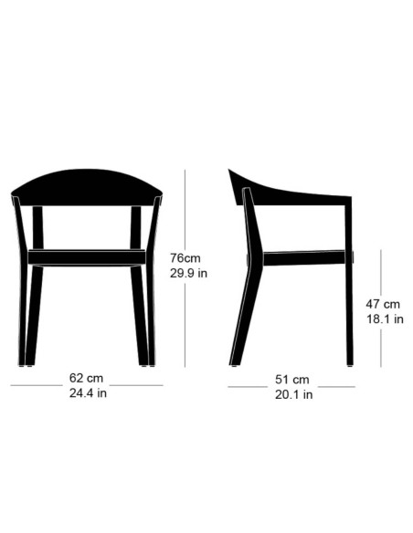 Stuhl 3-353a klio Horgenglarus | betz-designmoebel.ch
