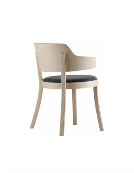 Holzstuhl seley 1-465 mit Komfortpolster von Horgenglarus | betz-designmöbel.ch