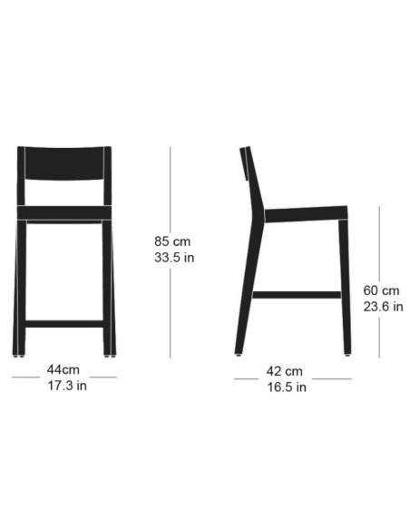 Hocker miro 11-303 von Horgenglarus | betz-designmoebel.ch