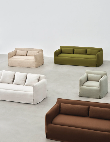 Bezug für 2-Sitzer-Sofa Mimi Cover 2 Seater von HAY | betz-designmoebel.ch