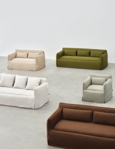 Bezug für 3-Sitzer-Sofa Mimi Cover 3 Seater von HAY | betz-designmoebel.ch