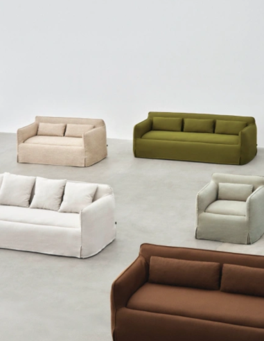 1 Sitzer Kissen Mimi Cushion von HAY | betz-designmoebel.ch